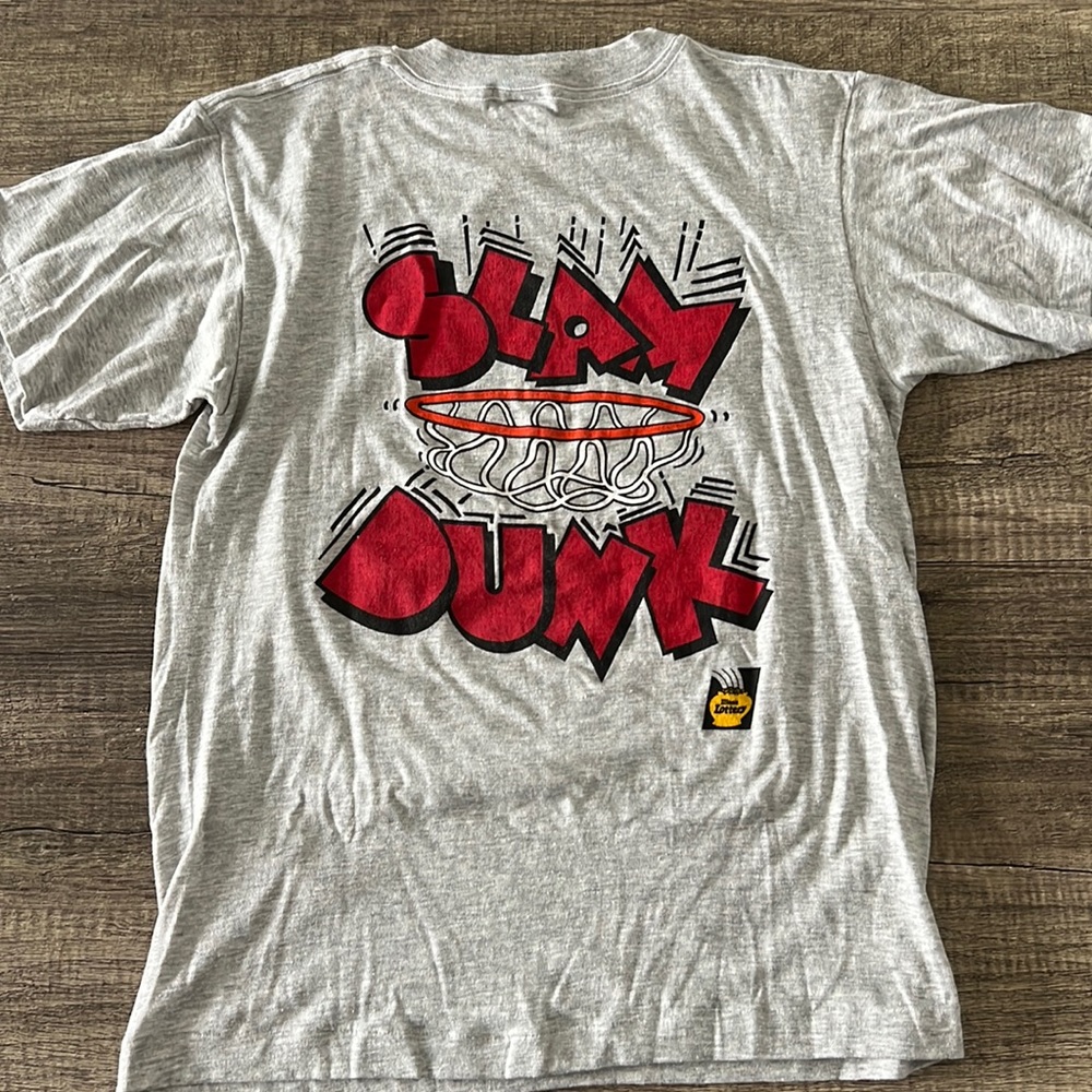 Vintage Chicago Bulls Early 90’s Players Slam Dunk Tee - Picture 6 of 8